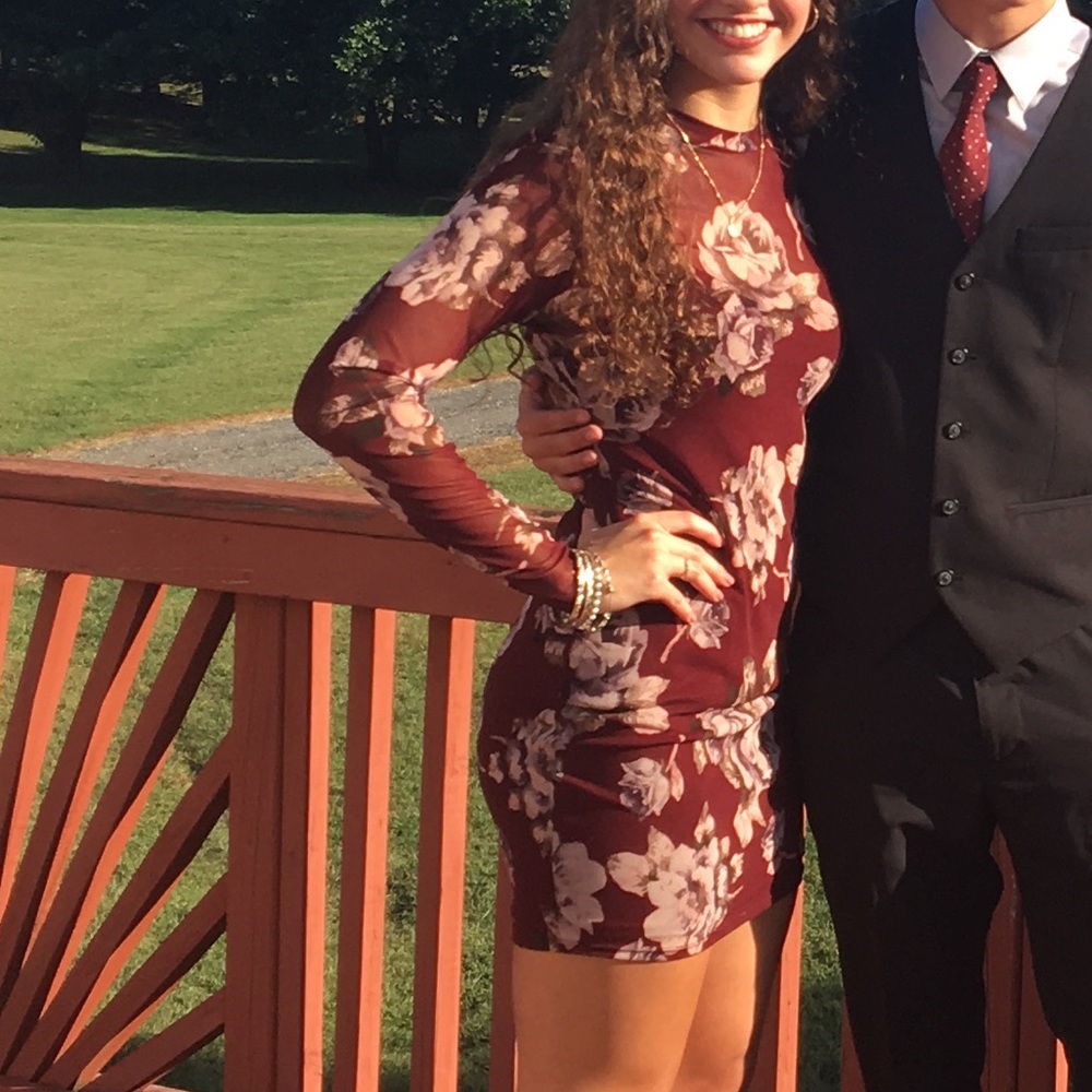 charlotte russse floral dress